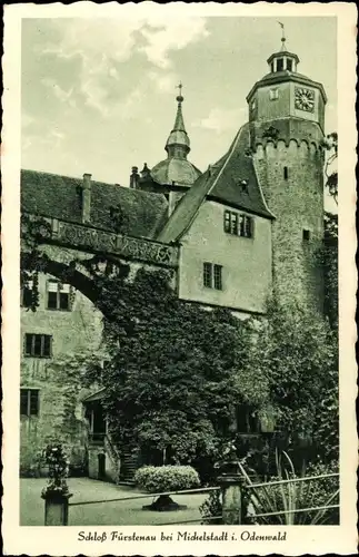 Ak Michelstadt im Odenwald Hessen, Schloss Fürstenau