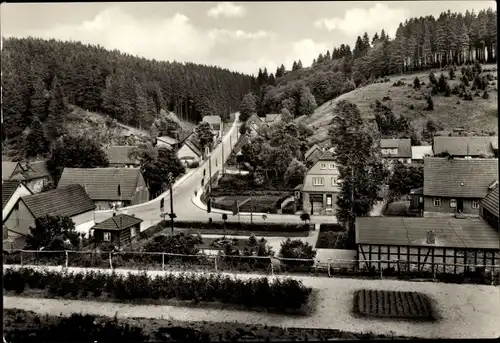 Ak Tanne Oberharz am Brocken, Panorama