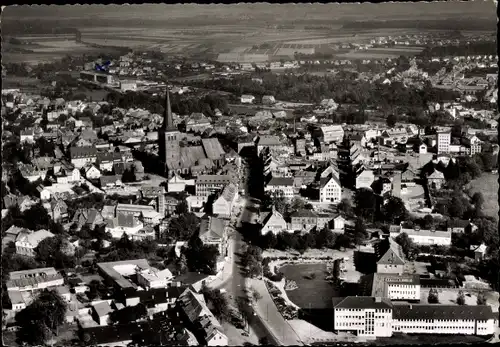 Ak Uelzen in Niedersachsen, Luftaufnahme