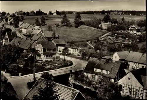 Ak Tanne Oberharz am Brocken, Blick auf den Ort