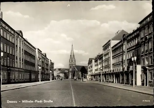 Ak Dessau in Sachsen Anhalt, Wilhelm-Pieck-Straße