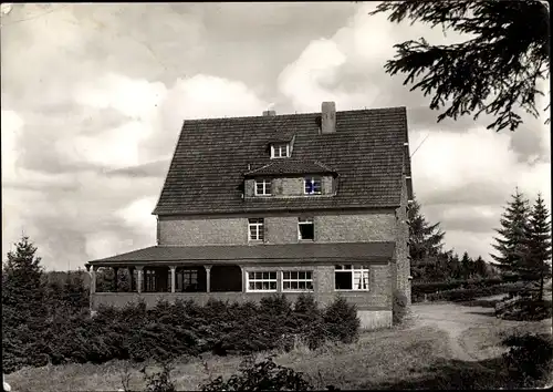 Ak Bergneustadt im Bergischen Land, Jugendherberge an der Aggertalsperre