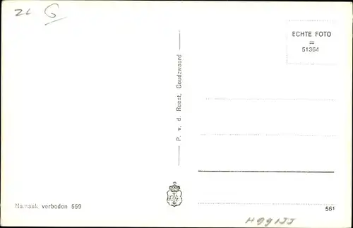 Ak Anna Jacobapolder Zeeland, Ons Dorphuis, Dorfpartie