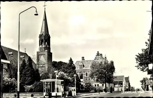 Ak Zaamslag Zeeland Niederlande, Plein