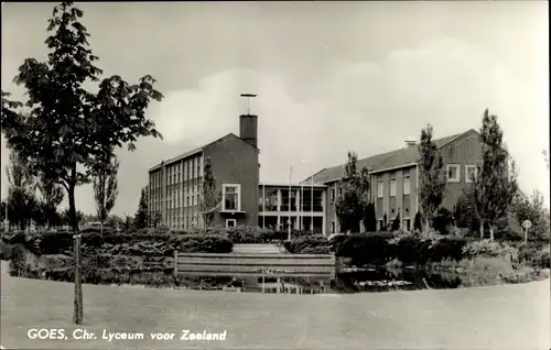 Ak Goes Zeeland Niederlande, Chr. Lyceum voor Zeeland