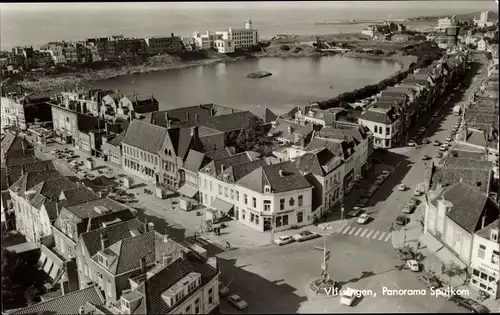 Ak Vlissingen Zeeland Niederlande, Panorama Spuikom