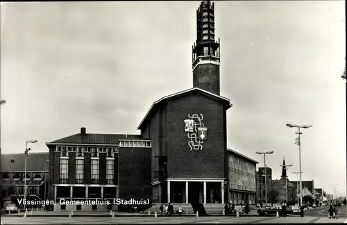 Ak Vlissingen Zeeland Niederlande, Gemeentehuis, Stadthuis