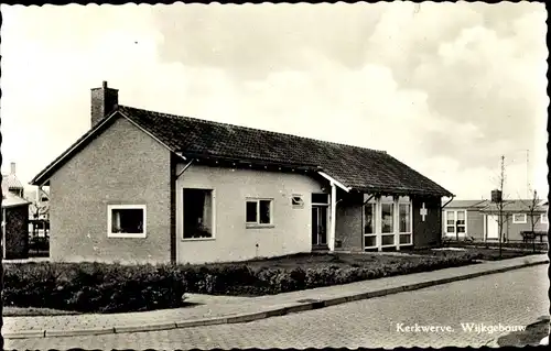 Ak Kerkwerve Zeeland, Wijkgebouw, Gemeindehaus