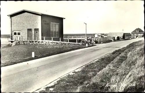 Ak Brouwershaven Zeeland, Gemaal den Osse