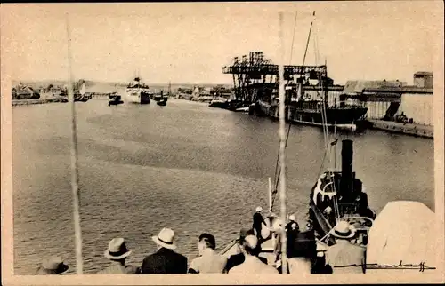 Ak Sluiskil Zeeland, Kanaal van Terneuzen