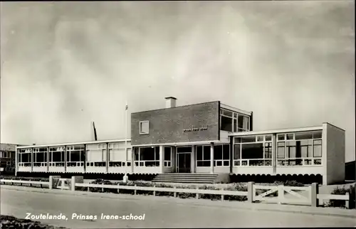 Ak Zoutelande Veere Zeeland Niederlande, Prinses Irene-school
