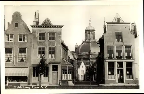 Ak Middelburg Zeeland Niederlande, Middelburg Dam N. Z.