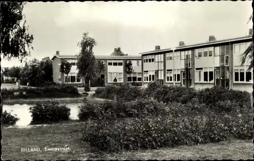 Ak Rilland Reimerswaal Zeeland Niederlande, Emmastraat