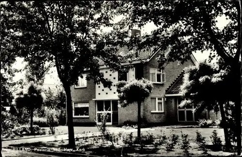 Ak Rilland Reimerswaal Zeeland Niederlande, Pastorie Ned. Herv. Kerk