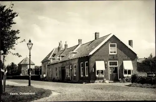 Ak Veere Zeeland Niederlande, Oudestraat