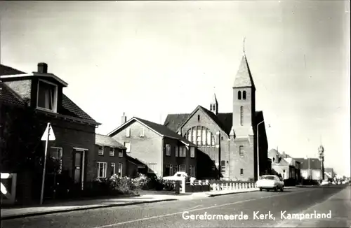 Ak Kamperland Noord Beveland Zeeland Niederlande, Gereformeerde Kerk