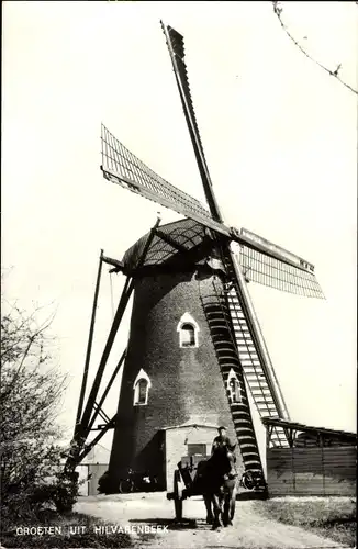 Ak Hilvarenbeek Nordbrabant, Molen, Windmühle