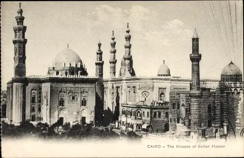 Ak Cairo Kairo Ägypten, The Mosque of Sultan Hassan