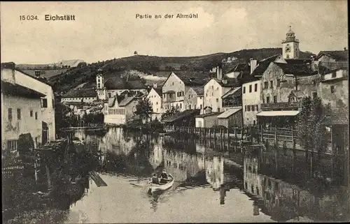 Ak Eichstätt in Oberbayern, An der Altmühl