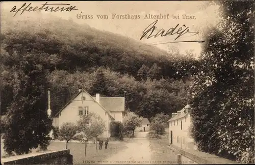 Ak Biewer Trier an der Mosel, Forsthaus Altenhof