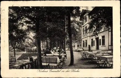 Ak Hamburg Harburg, Kurhaus Emmetal in der Haake