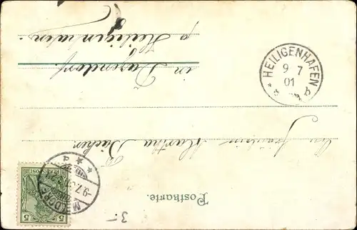 Litho Jetzt bist Du sanft noch wie die Taube, Dienstmädchen, Staubwedel