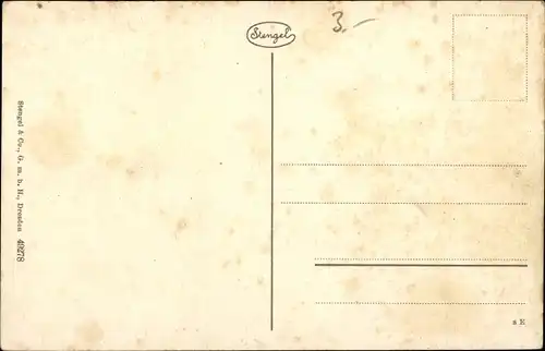 Ak Generalfeldmarschall Paul von Hindenburg, Portrait