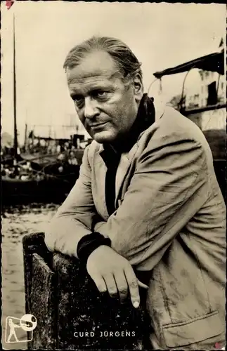 Ak Schauspieler Curd Jürgens, Portrait
