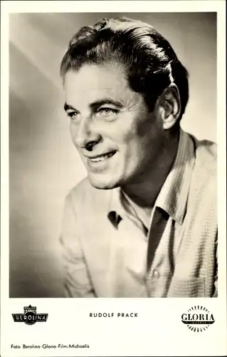 Ak Schauspieler Rudolf Prack, Portrait, Film Wenn am Sonntagabend die Dorfmusik spielt