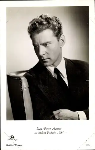 Ak Schauspieler Jean Pierre Aumont, Portrait, Film Lili