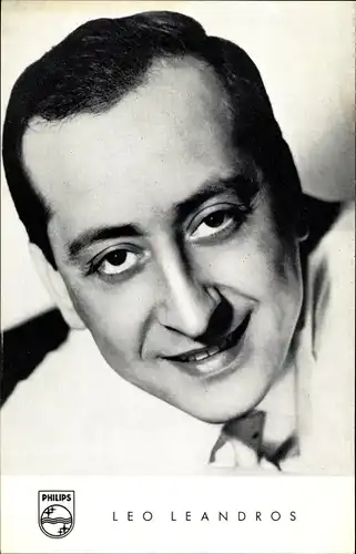 Ak Musiker Leo Leandros, Portrait, Philips Schallplatten