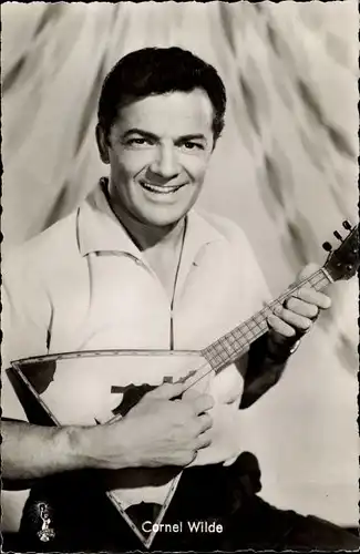 Ak Schauspieler Cornel Wilde, Film Feuer im Blut