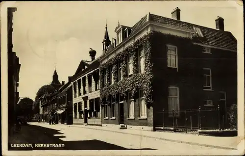 Ak Leerdam Südholland, Kerkstraat