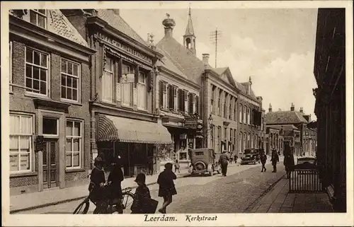 Ak Leerdam Südholland, Kerkstraat