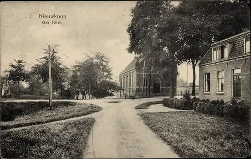 Ak Nieuwkoop Südholland Niederlande, Ger. Kerk