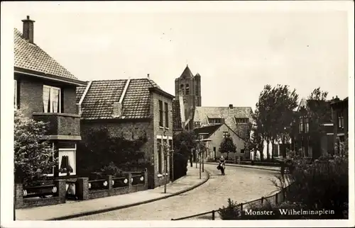Ak Monster Südholland Niederlande, Wilhelminaplein