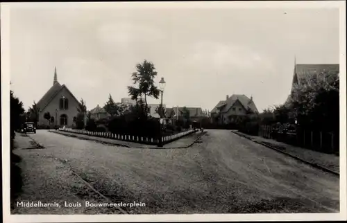 Ak Middelharnis Südholland, Louis Bouwmeesterplein