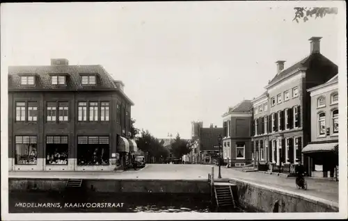 Ak Middelharnis Südholland, Kaai-Voorstraat