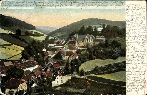 Ak Stolberg im Harz, Ortschaft und Umgebung