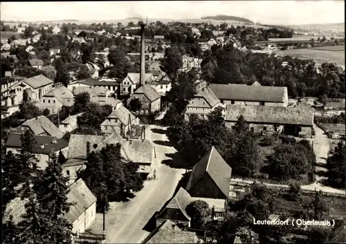 Ak Leutersdorf in der Oberlausitz, Blick über die Stadt