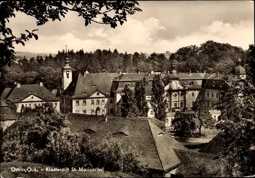 Ak Ostritz in der Oberlausitz, Klosterstift St. Marienthal