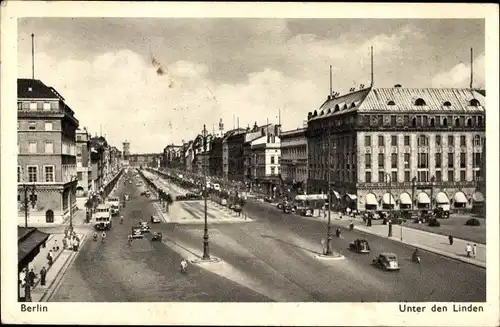 Ak Berlin Mitte, Unter den Linden