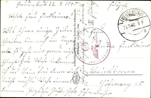 Ak Freudenstadt im Schwarzwald, Ortsansicht