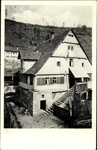 Ak Wildberg im Schwarzwald Württemberg, Jugendheim des CVJM Esslingen