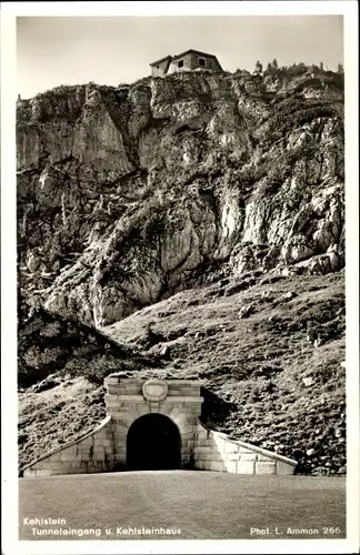 Ak Berchtesgaden in Oberbayern, Kehlsteinhaus, Tunneleingang