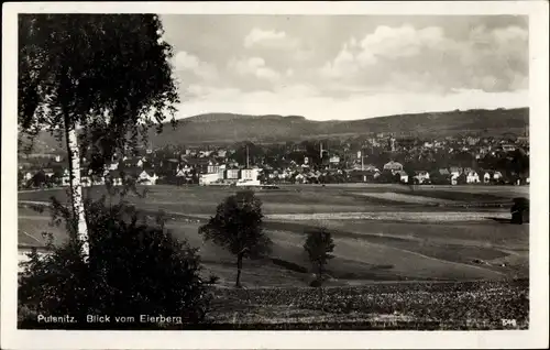 Ak Pulsnitz Sachsen, Blick vom Eierberg