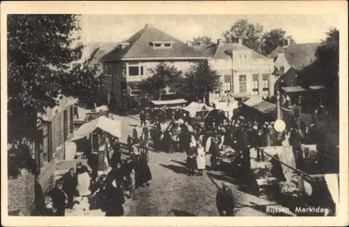 Ak Rijssen Overijssel Niederlande, Marktdag