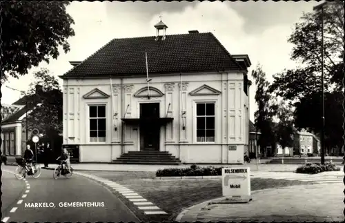 Ak Markelo Overijssel, Gemeentehuis