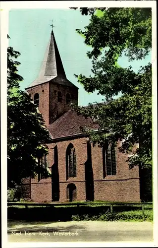 Ak Westerbork Drenthe Niederlande, Ned. Herv. Kerk