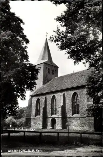 Ak Westerbork Drenthe Niederlande, N. H. Kerk